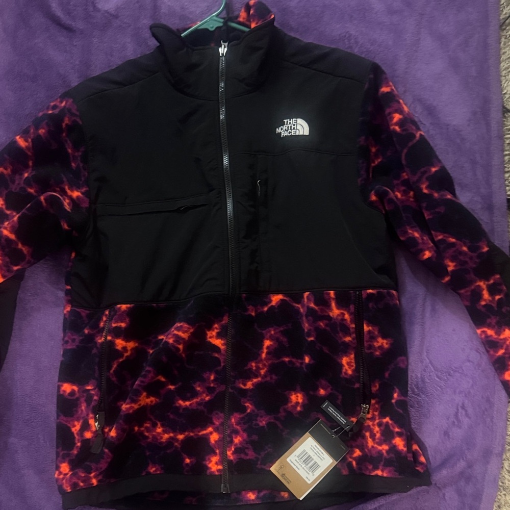 The North Face Purple and Orange Jacket